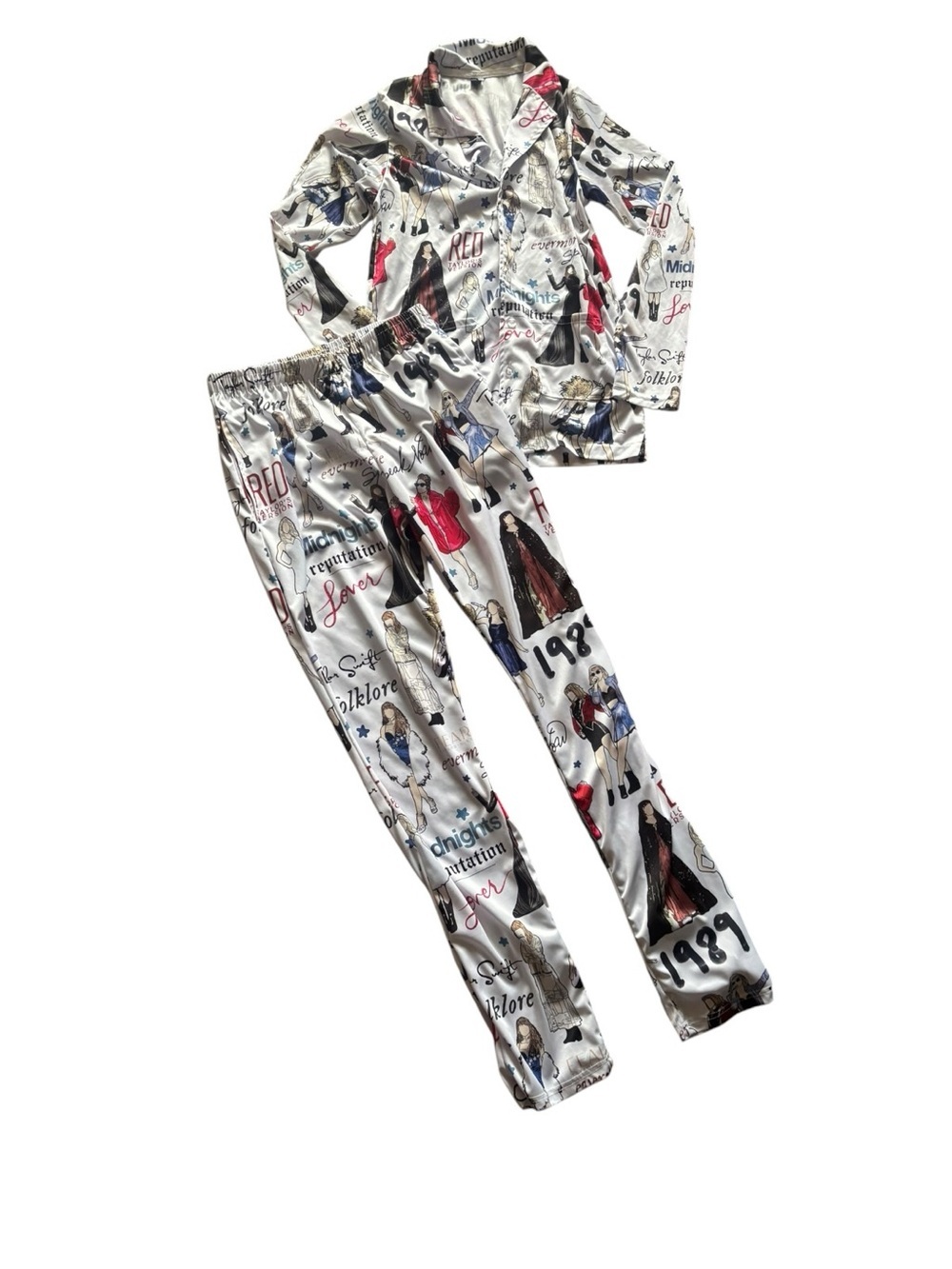 Taylor Swift Pajama Set Size Small (S)